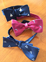 Custom Logo bowties by Barnard-Maine, Ltd.