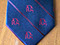 Custom logo tie by Barnard-Maine